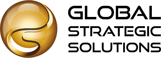 global strategic solution golden logo