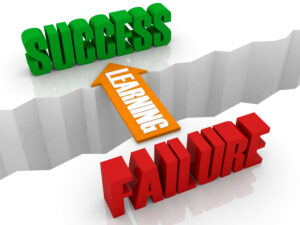 Success follows failure